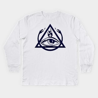 The Order of the Triad Kids Long Sleeve T-Shirt